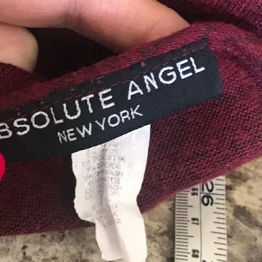 Absolute Angel Maroon Tunic 2X - Picture 8 of 11